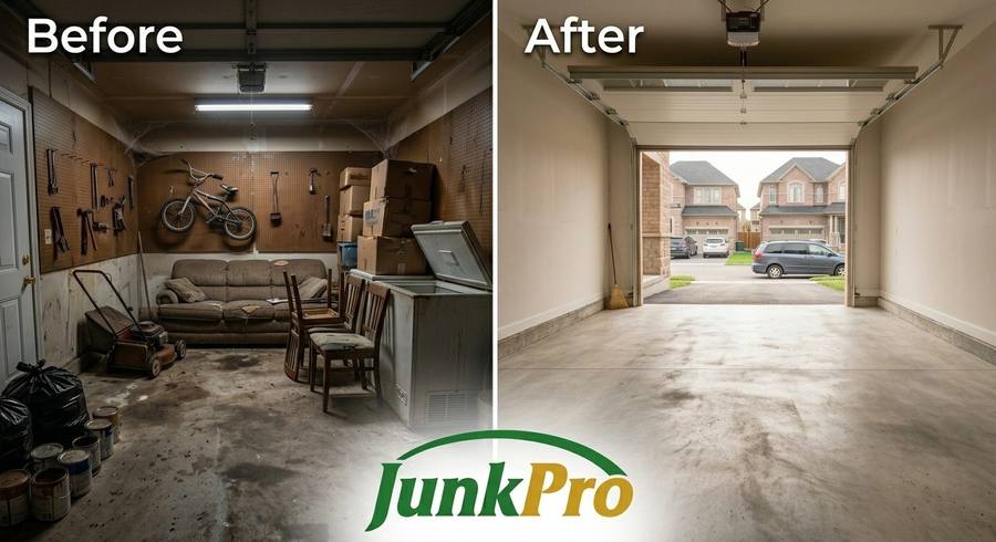 Before and after: Garage Cleanout